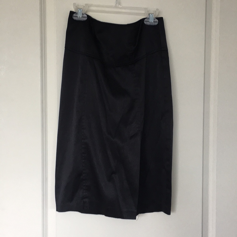Black pencil skirt